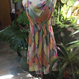 Rachel Roy silk halter dress